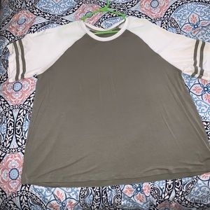 Baseball style t-shirt